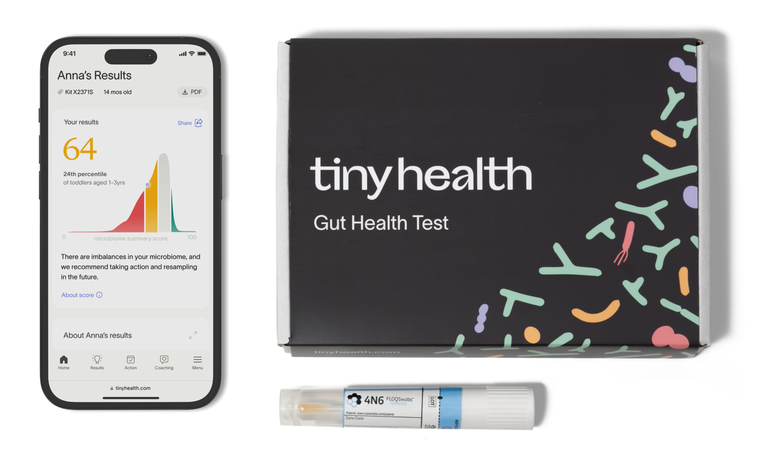 Tiny Health gut health test