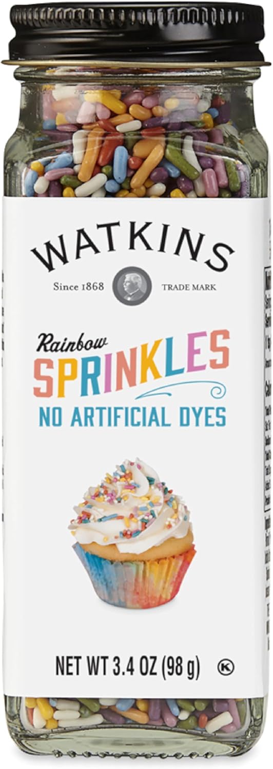 Watkins Dye-Free Rainbow Sprinkles
