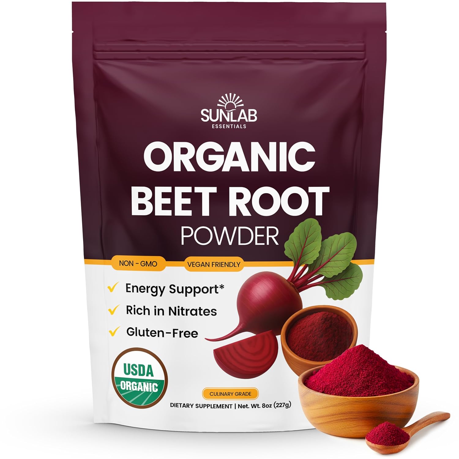 SunLab Organic Beetroot Powder